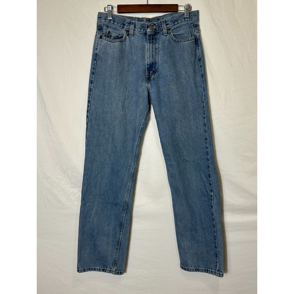 Faded Glory Men's Classic Denim Straight Leg Blue Jeans Size 30X31
